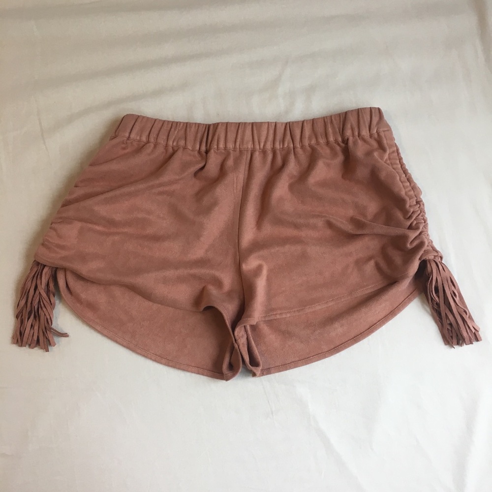 ASTARS Rose Pink Arianna Vegan Shorts, S